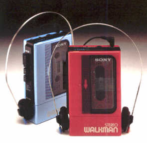 Sony stereo Walkman with lightweight headphones - 1979